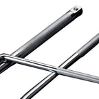 L Type Bent Bar Socket Wrench Set of 3 - 1/2", 1/4", 3/8" Chrome Vanadium