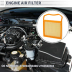 Engine Air Filter for Mercedes-Benz S450 V6 3.0L (2018) - 1 x Pcs