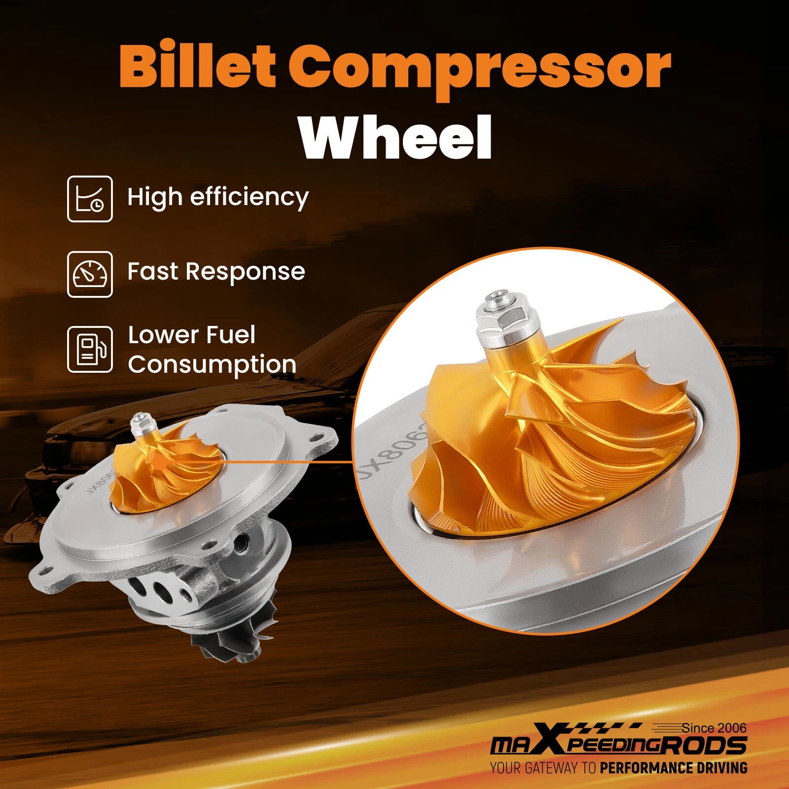 Billet Turbo Cartridge for Honda Accord 1.5L (2018–2021) 18900-6A0-003