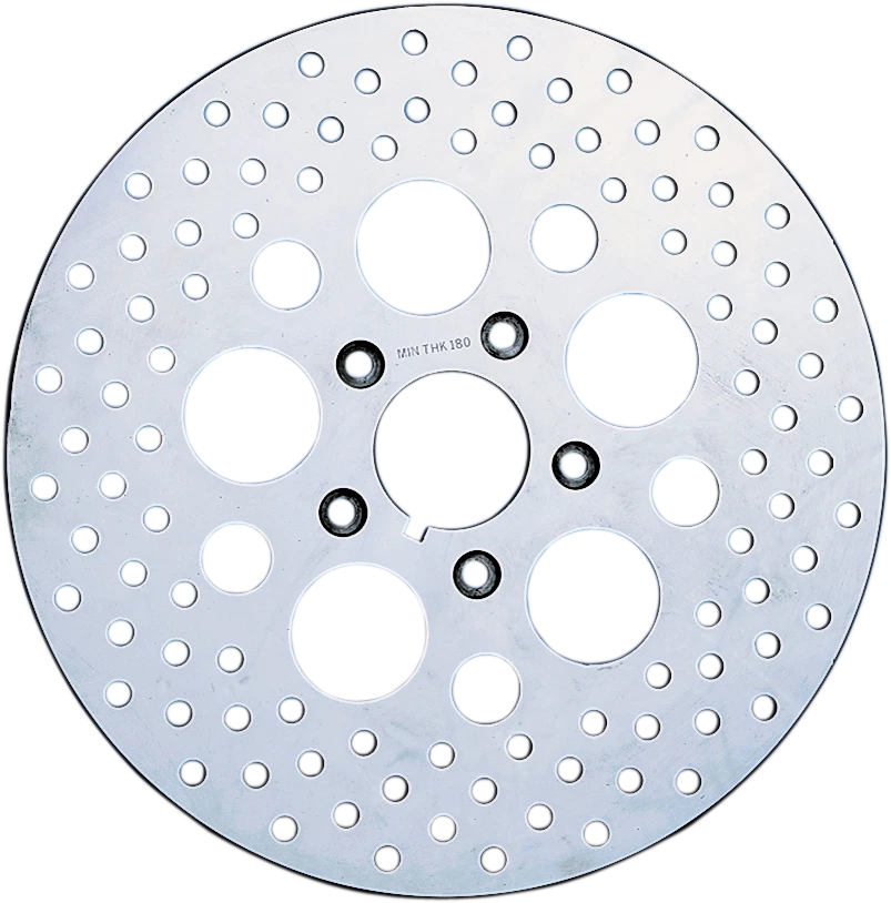 Drilled Brake Rotor for Harley-Davidson (11.5", Front)