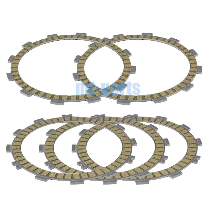 Clutch Friction Disc Plate Kit for Kawasaki EX250 Ninja 250/ER250 Z250 (2015–2017)