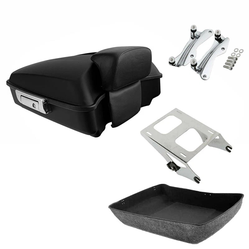 Trunk Backrest Pad Mount Docking Kit for Harley Touring (2014–2026)