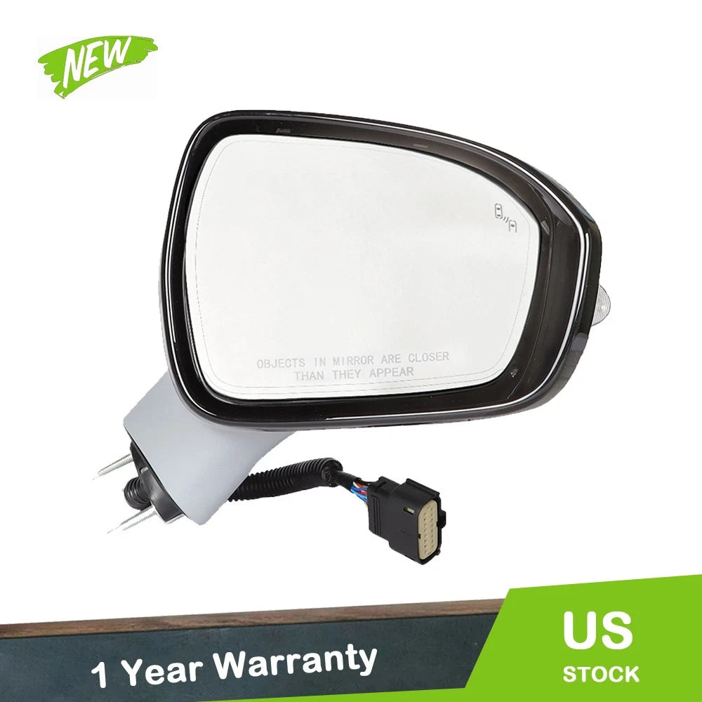 Passenger Side Reversing Mirror for Ford Fusion (2018) RH w/ BLIS