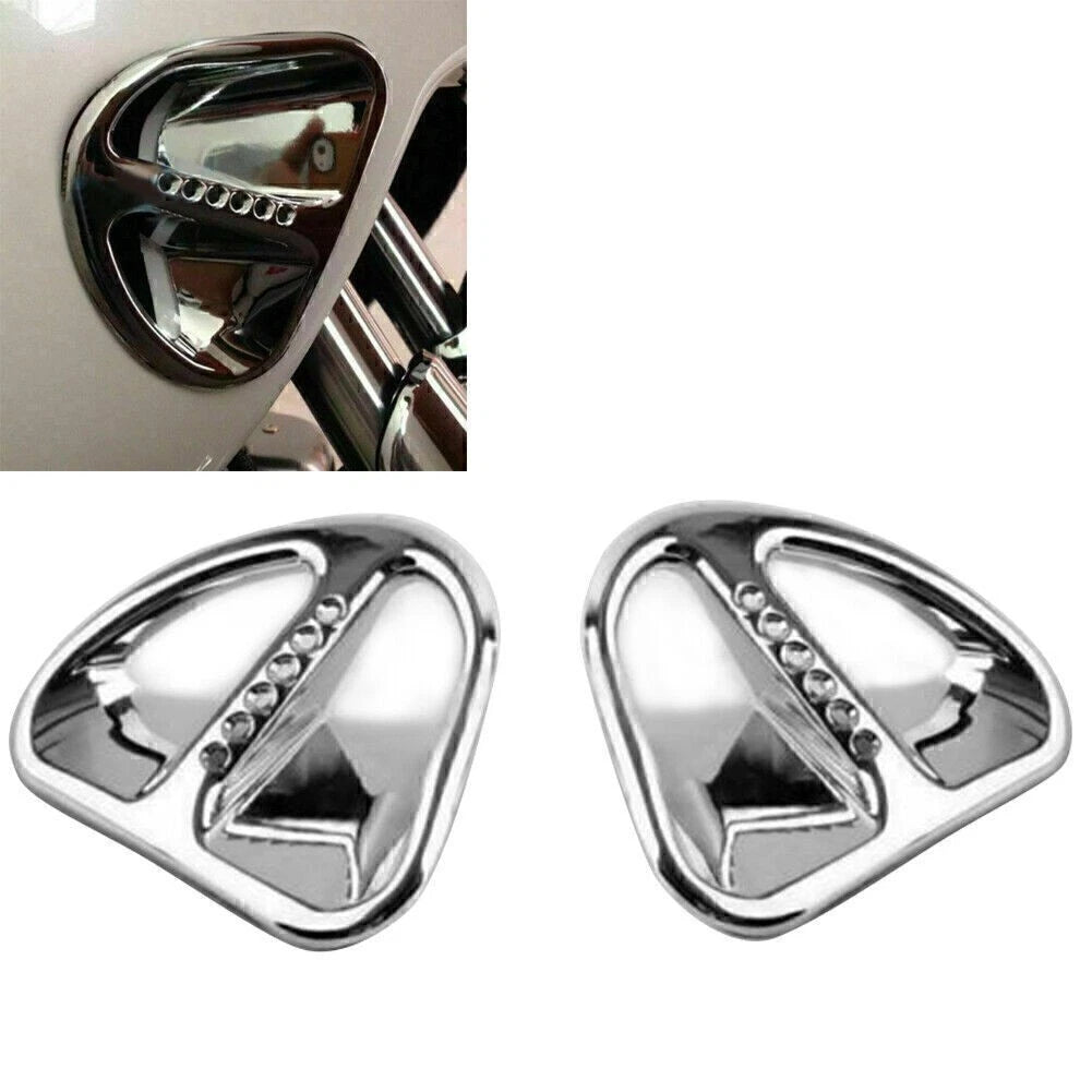 Chrome Air Intake Grills for Honda Goldwing GL1800 (2001–2011)