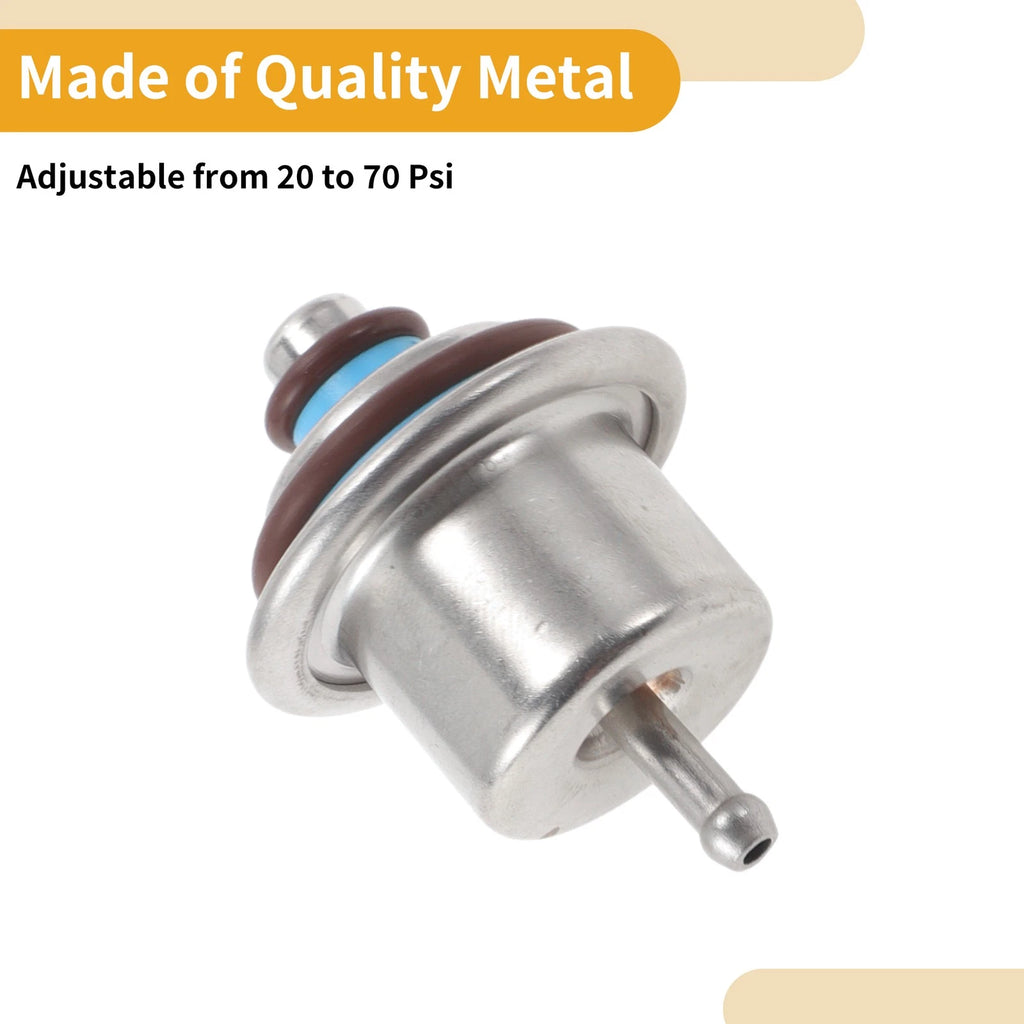 Fuel Pressure Regulator for Chevrolet Tahoe (2002–2005) No.PR287 Metal 20-70 Psi