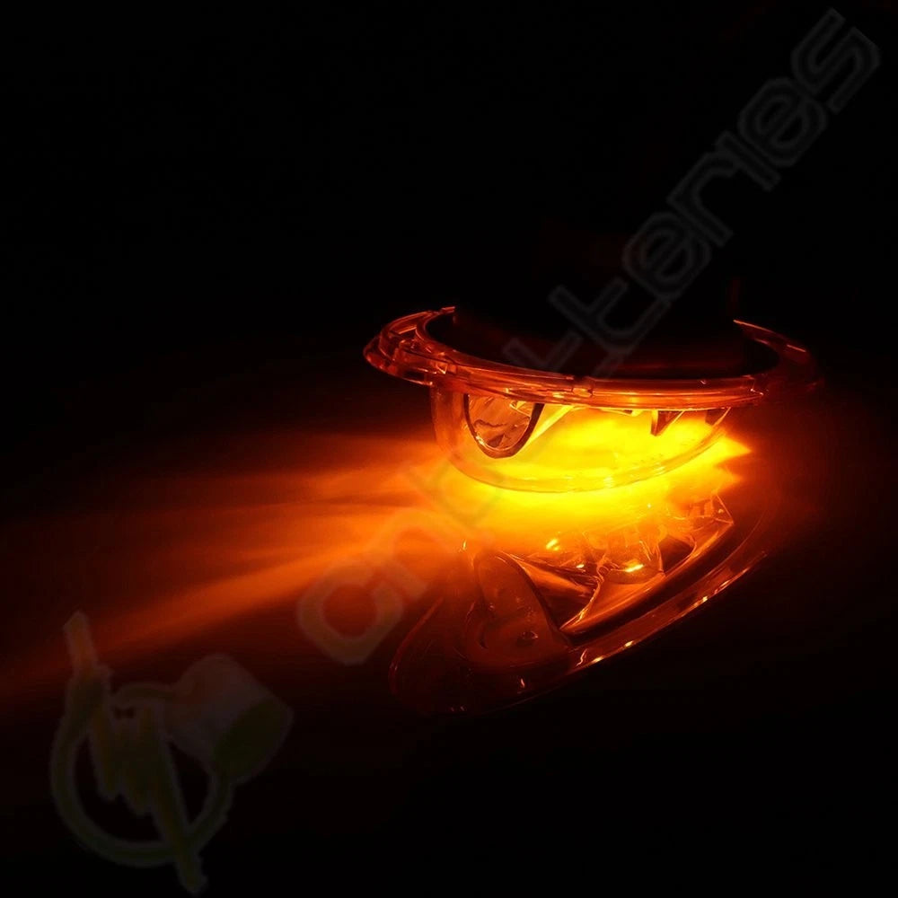 4X Amber LED Side Marker Turn Signal Lights for Freightliner Cascadia (2010–2023)