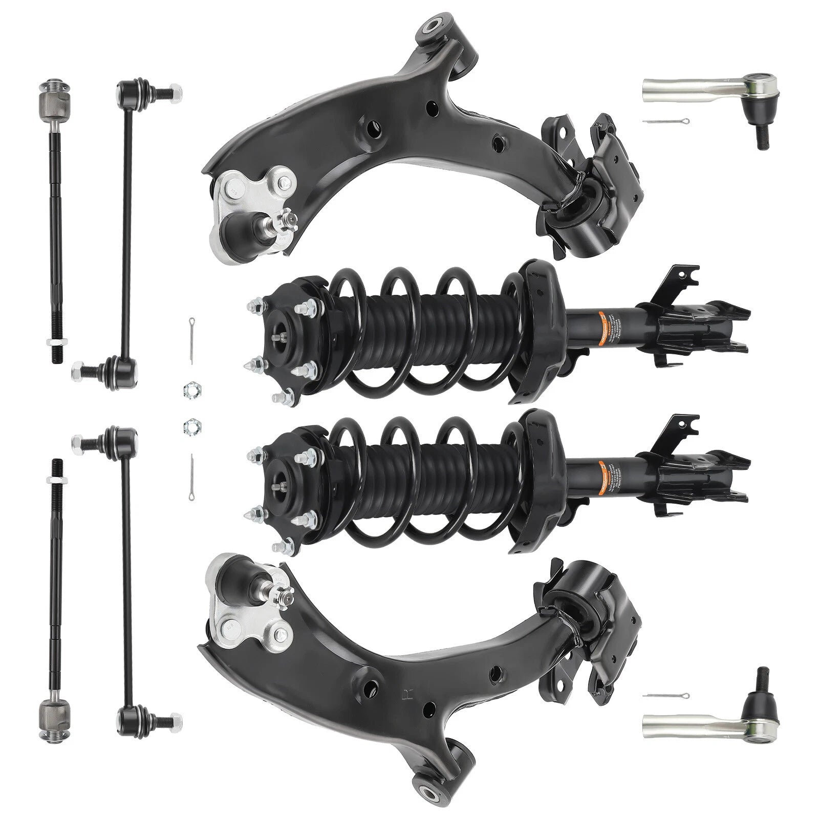 Front Strut and Lower Control Arms Kit for Honda CR-V (2007–2011)