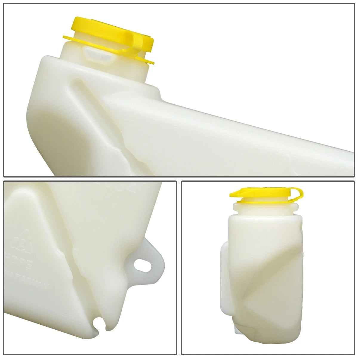 Windshield Washer Fluid Reservoir Tank Bottle w/ Cap & Pump for Dodge Viper (2003–2010)