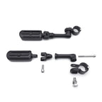 4.5" Black Groove Skull Foot Pegs for Harley Sportster (1.25" - 1 1/4in)