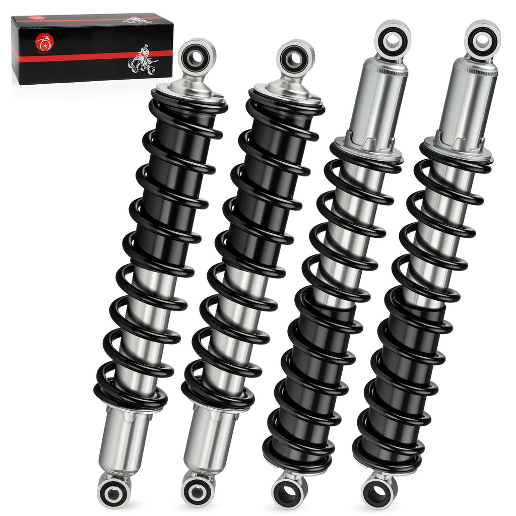 Set of 2 Front Rear Shocks Absorber for Honda Foreman Rubicon 500 (2001–2014)