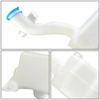 Windshield Washer Fluid Reservoir Tank Bottle w/ Cap & Pump for Acura MDX (2010–2013)