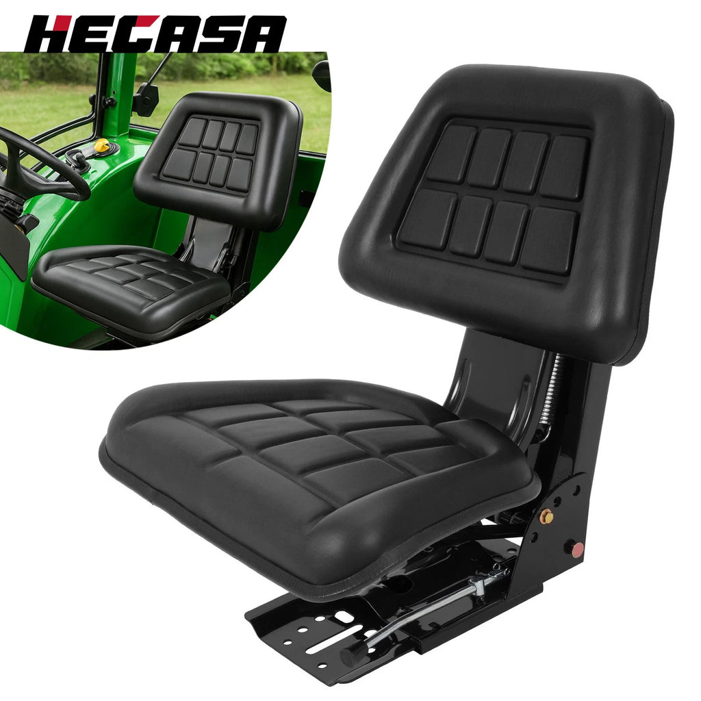Adjustable Suspension Seat for Universal Forklift Tractor Mower Digger