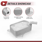 Engine Oil Cooler for Audi A4 (2006–2009) No. 06B117021