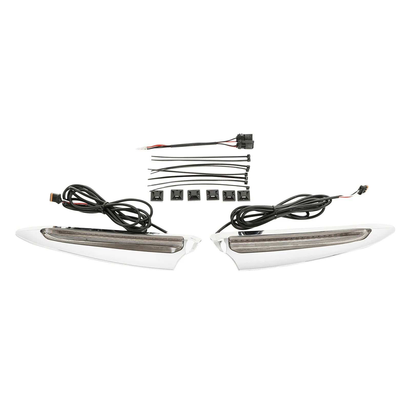 Front Upper Cowl Running Lights Trim for Honda Goldwing GL1800 (2018–2025)