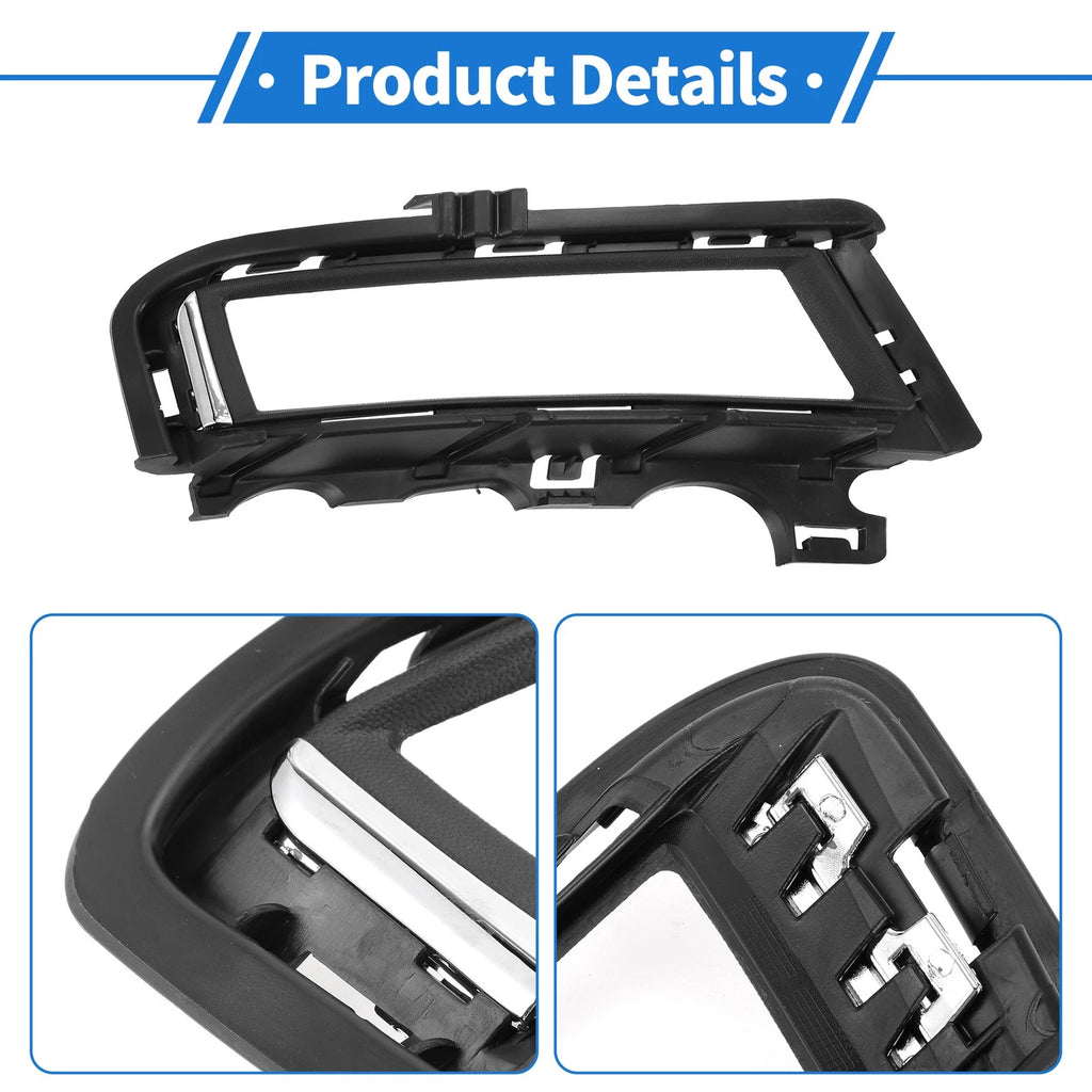 Fog Light Grill for Volkswagen Golf (2013–2017) - Black