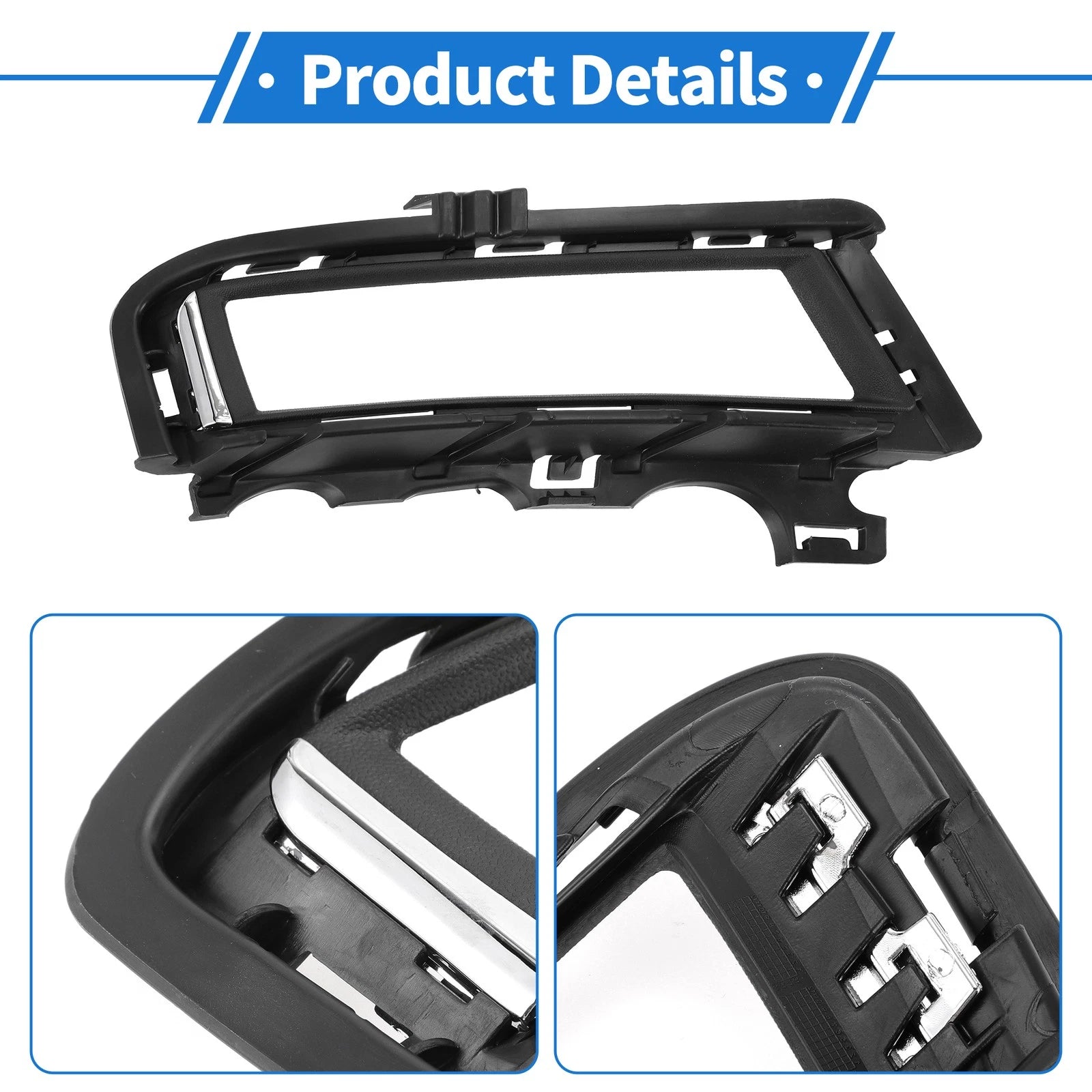 Fog Light Grill for Volkswagen Golf (2013–2017) - Black