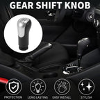 5 Speed Manual Gear Shift Knob for Ford Fiesta MK6 (2001–2010) Black Plastic