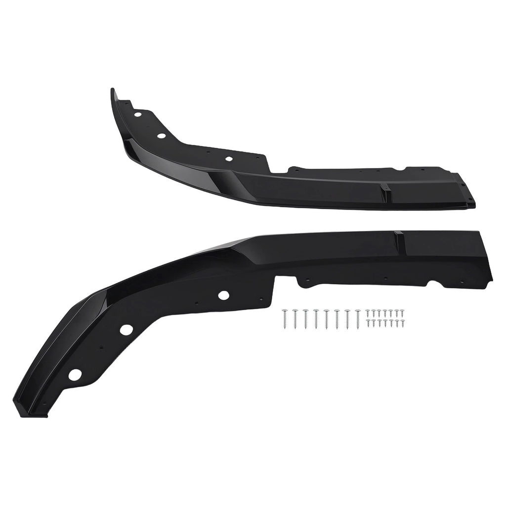 Front Bumper Enhancement for BMW G20 3 Series M Sport (2022–2024) Black
