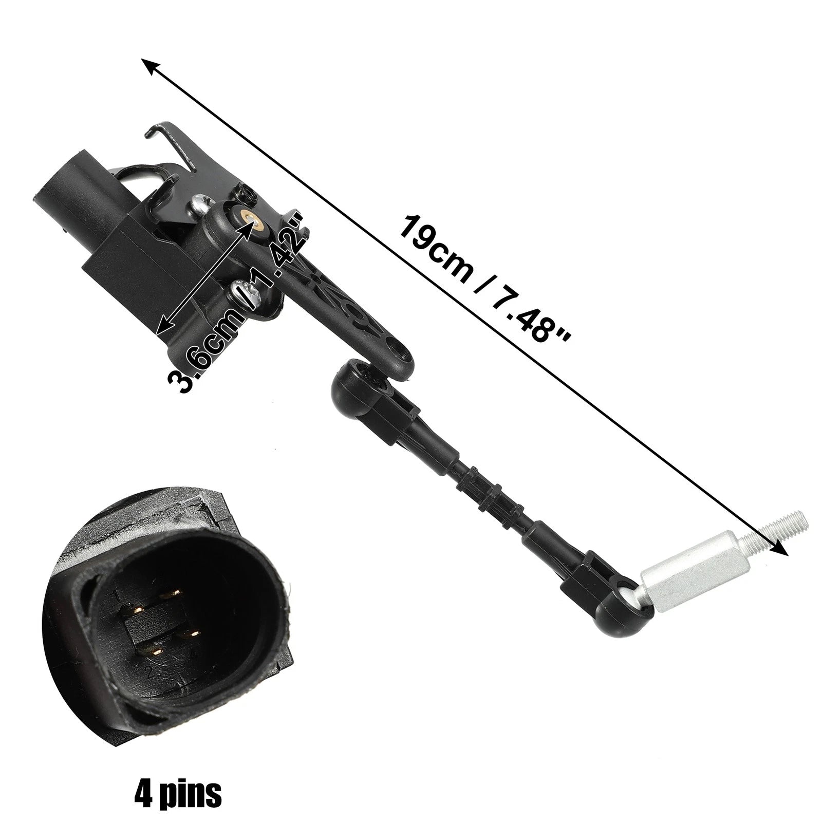 Height Level Sensor 4H0941285H for Audi A6 2.0L (2016–2018)