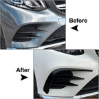 Front Fog Lamp Strip Trim for Mercedes Benz GLC Class X253 C253 (2016-2019)