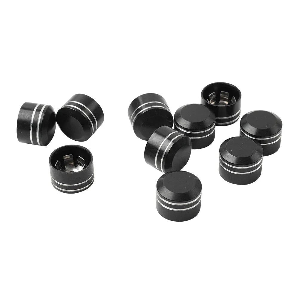 9mm-12mm Engine Screw Bolt Cover Caps for Harley Electra Glide, Road King (2009-2023)