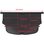 Cargo Cover for Honda CR-V (2017–2019) - Black Rear Trunk Shade
