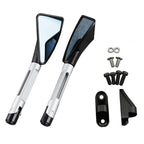Rearview Side Mirror for Kawasaki Ninja ZX6R (2009–2011) Silver