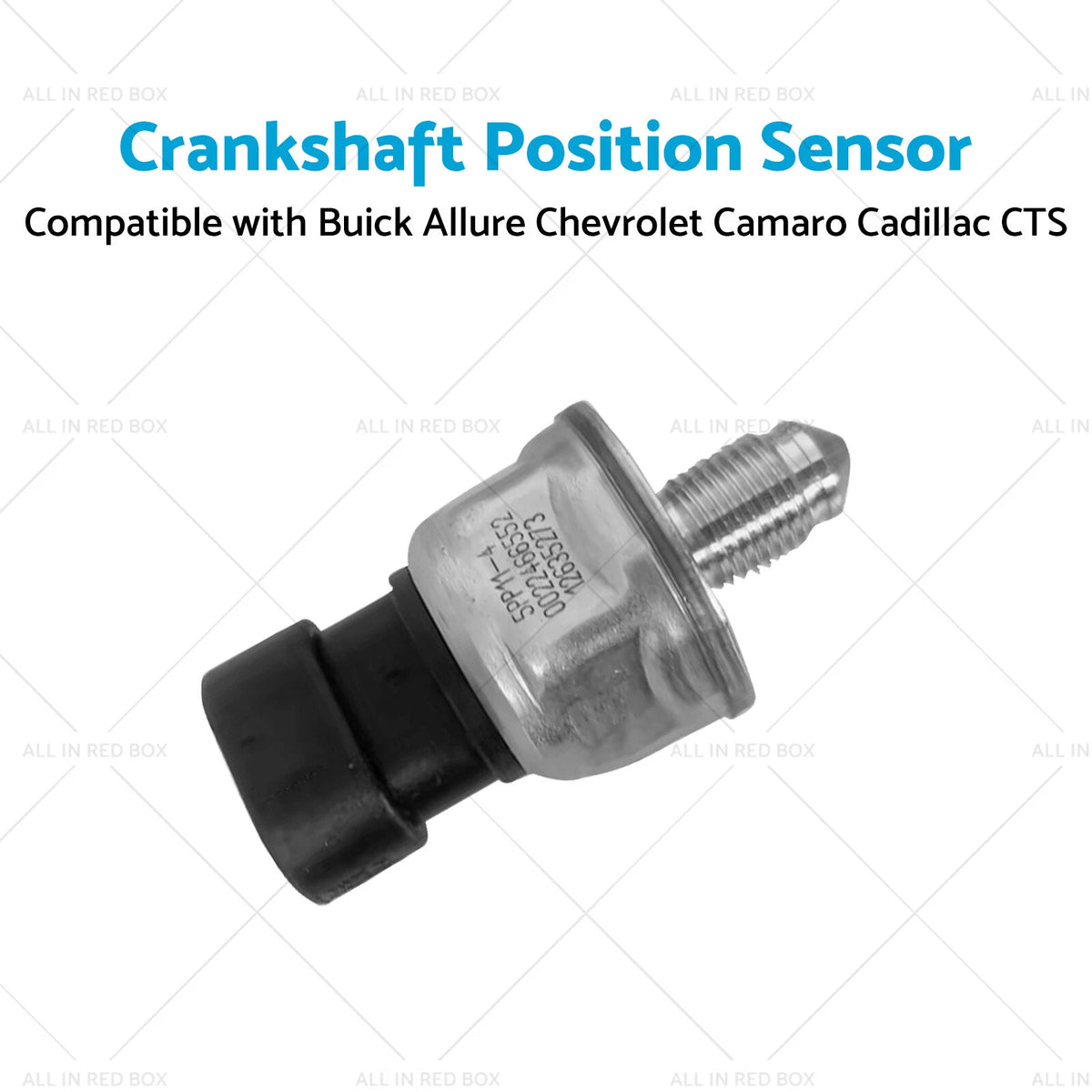 Fuel Rail Pressure Sensor for Equinox Impala Terrain SRX CTS (2009–2017)