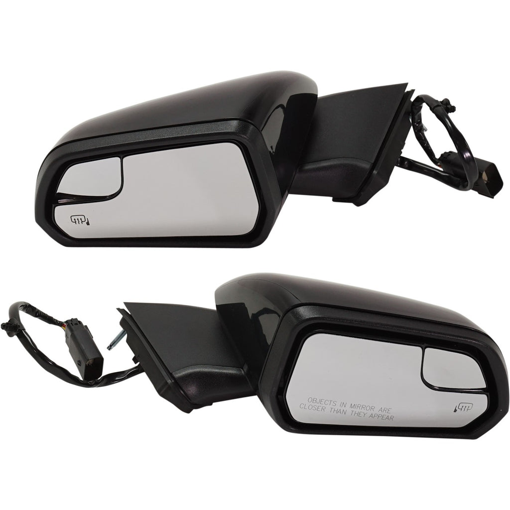Power Heated Mirrors for Ford Mustang (2015–2020) with Turn Signal