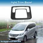 Front Row Light Trim Bezel for Honda Freed (2024–2025) Carbon Fiber Black