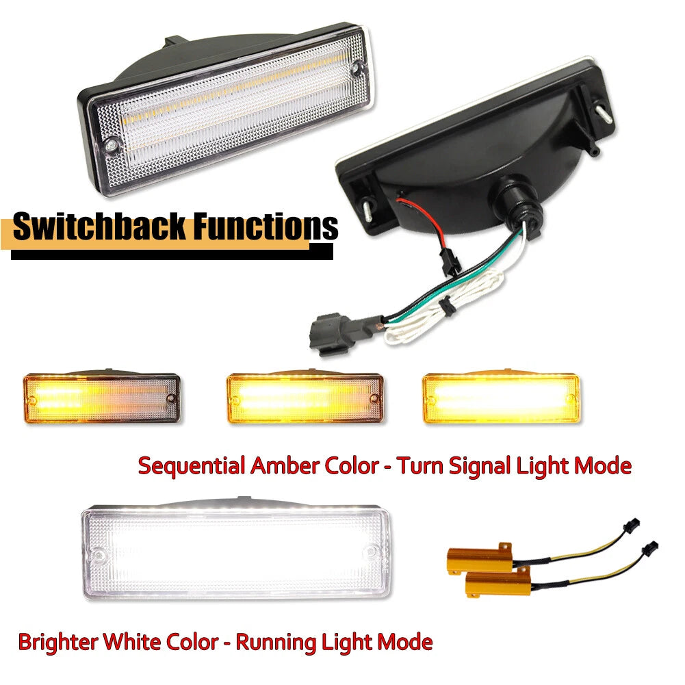 Front Daytime Running Signal Lamp for Nissan D21 Hardbody, Pathfinder