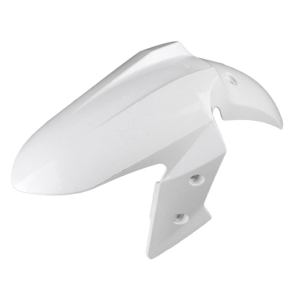 Front Mudguard Fender for Kawasaki ZX300R (2013) Unpainted White