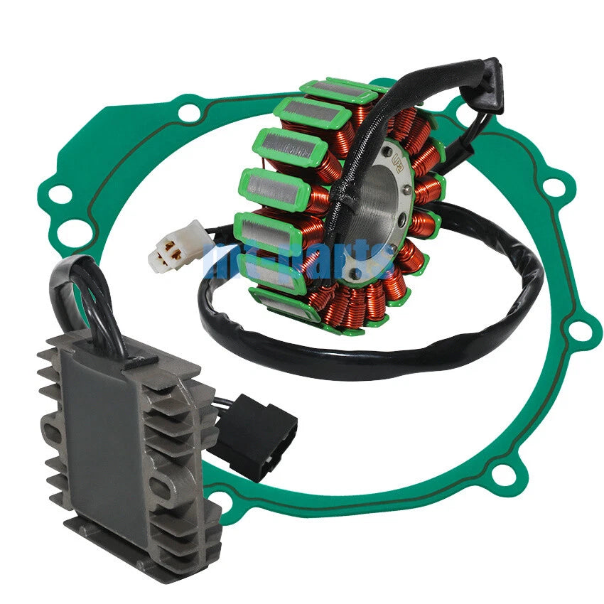 Stator, Regulator Rectifier, Gasket for Suzuki GSX-R600 GSX-R750 (1996–2000)
