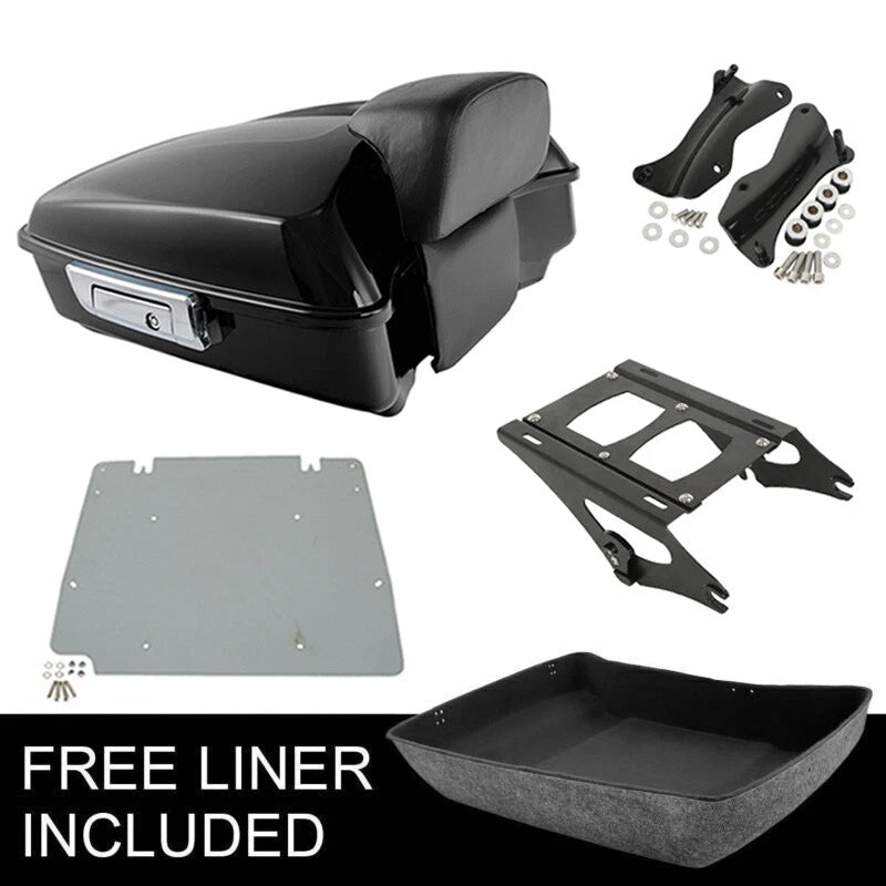 Chopped Trunk Pad Mount Docking Plate for Harley Davidson Touring (2014–2026)