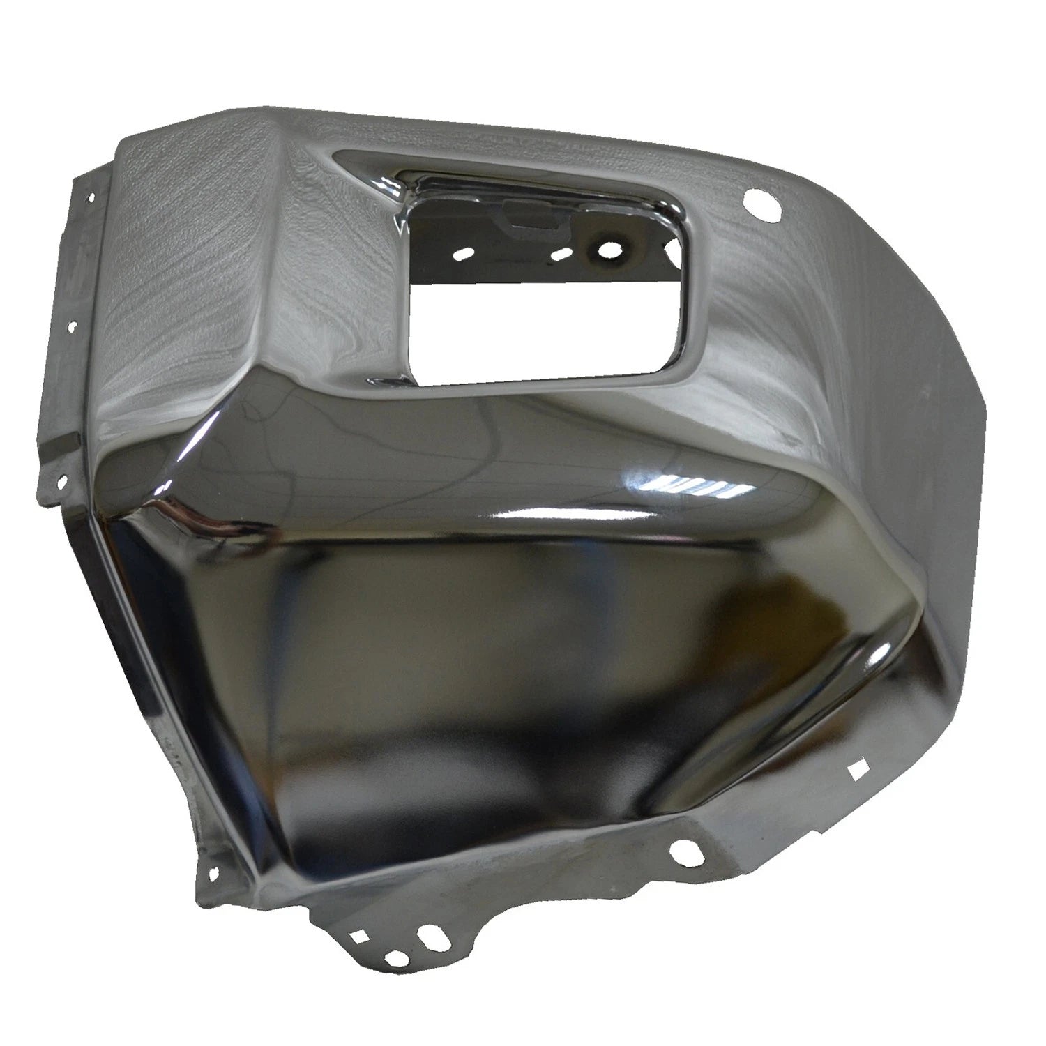 Replacement Chrome Driver Side Front Bumper End for Ford F-150 (2015–2020)