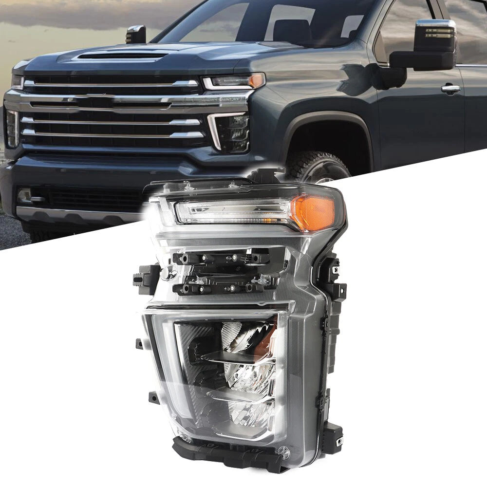 LED Headlight Driver for Chevy Silverado 2500HD 3500HD (2020–2023)