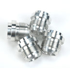 Set of 4 AN16 Male Billet 6061T6 Aluminum Weld-On Fitting Bungs