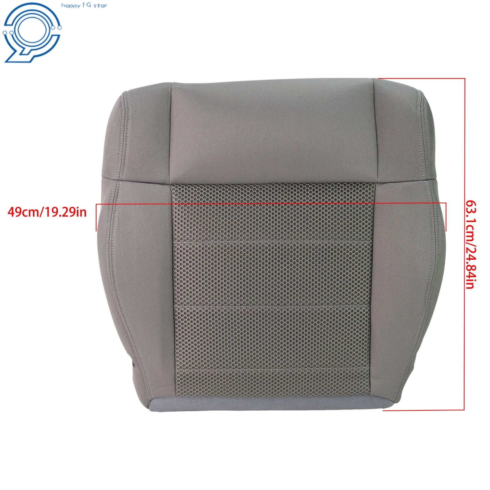 Driver Bottom Seat Cover with Foam Insert for Wrangler (2007-2012)