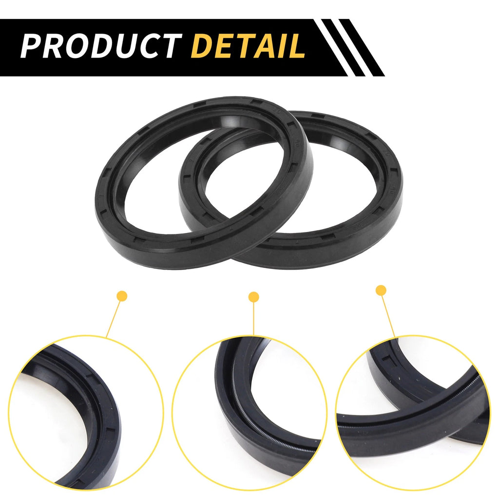 Set of 5 Oil Seal Rotary Shaft Seal NBR Rubber 40x50x7mm