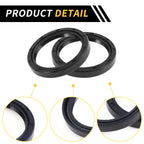 Set of 5 Oil Seal Rotary Shaft Seal NBR Rubber 40x50x7mm