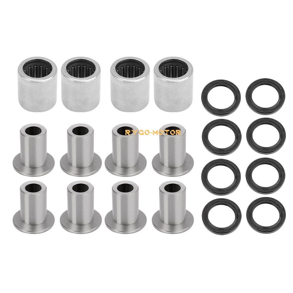 A Arm Bushing Bearing Shaft Kit for Suzuki LTZ400, Kawasaki KFX400, Arctic Cat 400 (2003–2008)