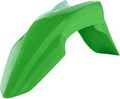 Acerbis Front Fender for Kawasaki KLX110 (2010–2019) Green Offroad Accessory