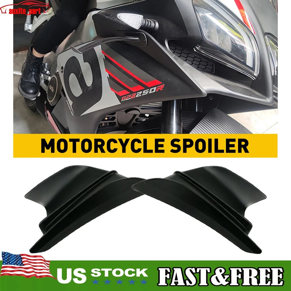 2X Motorcycle Side Winglets for Honda V
