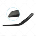 Door Handle Pull Panel Trim Black Pair for BMW X1 E84 (2009–2015)