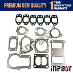 Overhaul Gasket Kit JO8E JO8ET J08E-T for Hino Engine Kobelco SK330-8 (2008–2018)