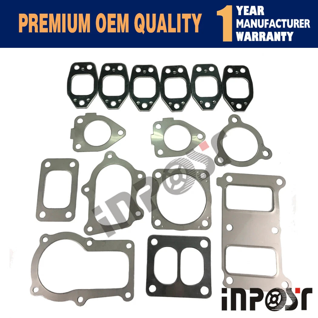 Overhaul Gasket Kit JO8E JO8ET J08E-T for Hino Engine Kobelco SK330-8 (2008–2018)