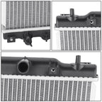 Aluminum Core Cooling Radiator for Honda CR-V 2.4L (2017–2019) DPI 13644