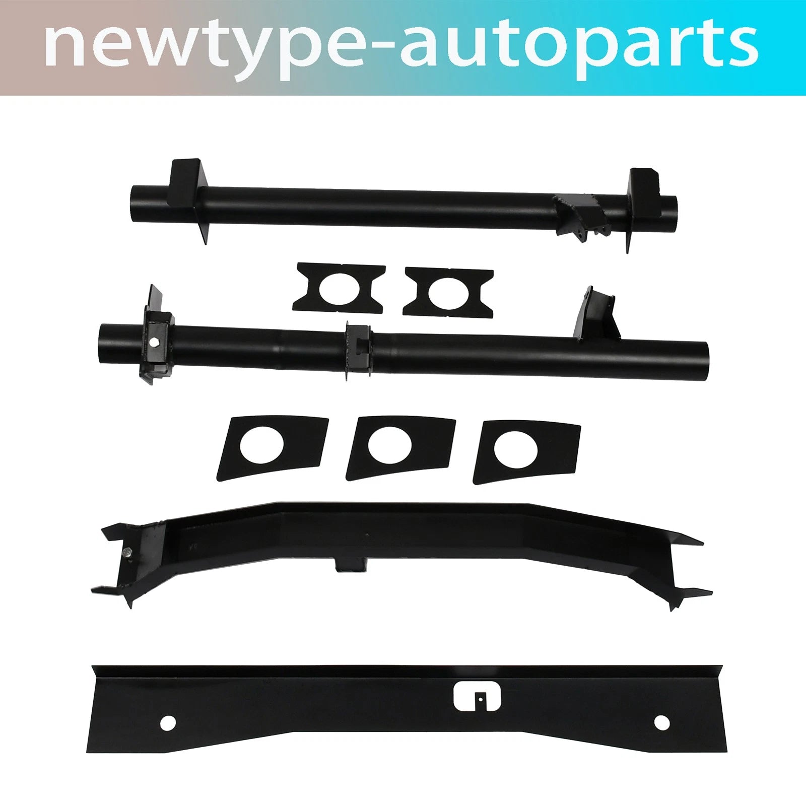 Front Rear Tank Support Shock Mount Kit for Chevy Silverado/GMC Sierra (2007–2014)
