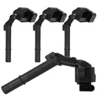 Set of 4 Ignition Coils for Mercedes-Benz GLA200 (2014–2016) L4 1.6L Turbo