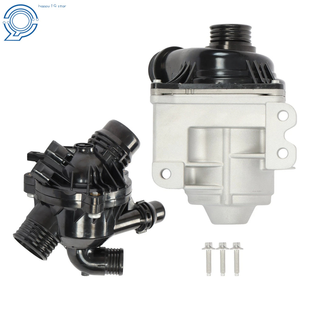 Electric Engine Water Pump with Thermostat for BMW 335i 535i X5 X6 (2007–2013)
